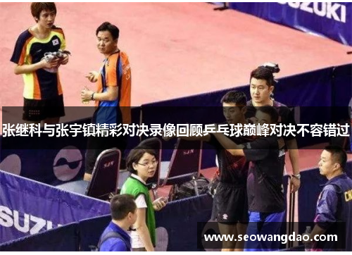 张继科与张宇镇精彩对决录像回顾乒乓球巅峰对决不容错过